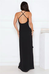 Boat Parties Maxi Dress Black