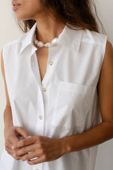 The Pop Sleeveless Shirt