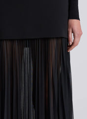 Willa Pleated Maxi Skirt