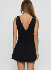Adder Mini Dress Black