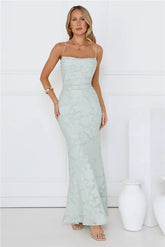 Bridge To Wonderland Maxi Dress Sage