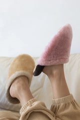 The Shearling Slipper Slides