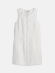 Anna Vest Dress In Linen