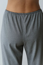 The Jersey Crop Striped Pant