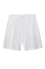 The Linen Pleated Short
