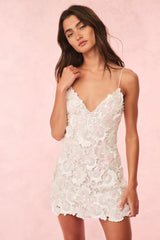 Zelia Embellished Mini Dress