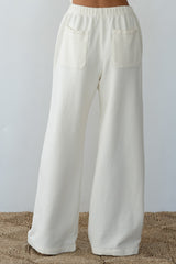 The Eco-Fleece Wide Leg Sweatpants