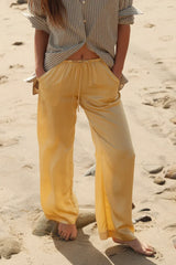 The Silk Drawstring Pant