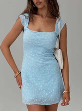 Lanchester Mini Dress Blue