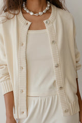 The Cotton Knit Cardigan