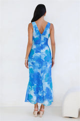 City Spell Maxi Dress Blue