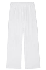 The Pointelle Simple Crop Pant