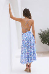 Clearer Skies Maxi Dress Blue