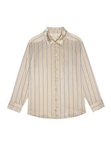 The Silk Pinstripe Shirt