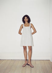 the bow dress - story stripe