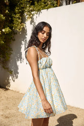 Summer Sunrise Mini Dress Multi