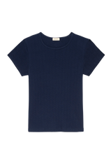 The Pointelle Baby Tee