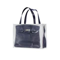Grocery Bags Creative Parody Platinum Bag Print Woven Bag Full Take Down Birkin Fitness Casual Bag