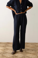 The Bubble Crop Simple Pant