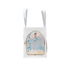 Tita Virgilia Duffle Grocery Bag Iridescent Large