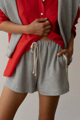 The Stripe Eco-Terry Short