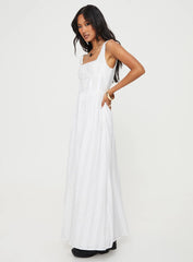 Lorinda Maxi Dress White