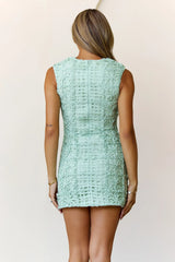 Be The Gift Mini Dress Green