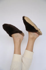The Shearling Slipper Slides