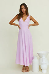 Open Meadows Maxi Dress Lilac