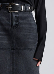 Hunter Denim Maxi Skirt