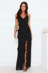 Boat Parties Maxi Dress Black