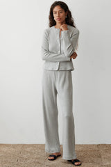 The Sweater Rib Simple Pant