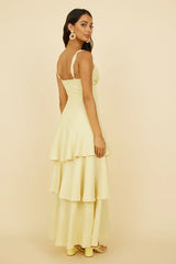 Oh Sunflower Dreams Maxi Dress Yellow