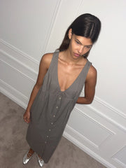 Tuck Tie Dress