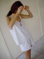 U Shape Cotton Set - Lake Stripe